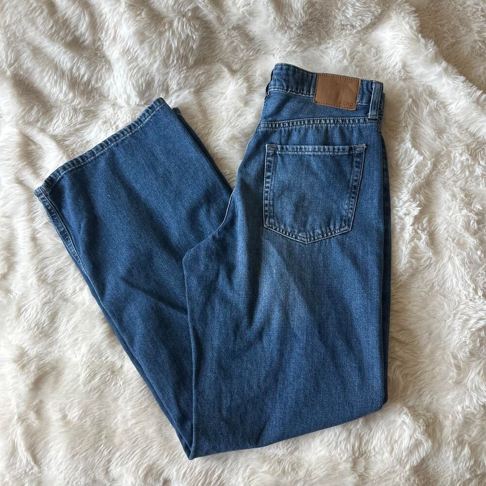 Aeropostale Women's Blue and Navy Jeans